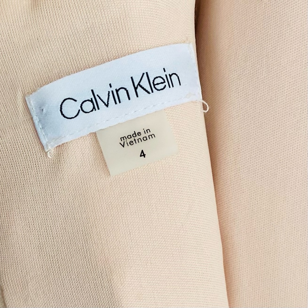 Calvin Klein Pink Halter Sheath Midi Dress NWOT - Picture 12 of 14
